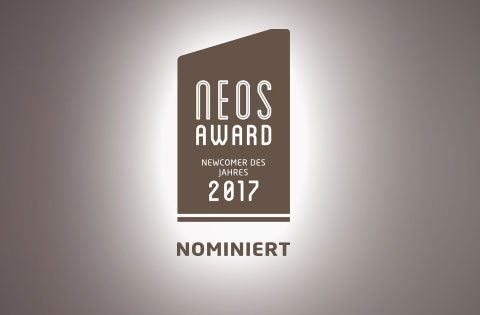 Nominiert für NEOS AWARD 2017